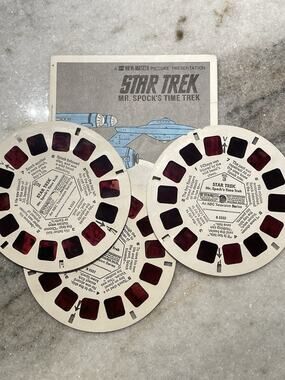 Viewmaster Star Trek Mr Spock’s Time Trek 1974 Paramount Vintage